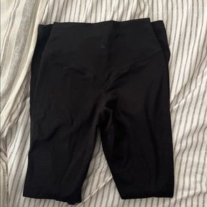 *** SOLD ON MERCARI ***Black balance athletica cloud legging, triangle logo